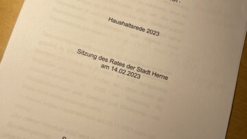 Sprechzettel Haushaltsrede 2023