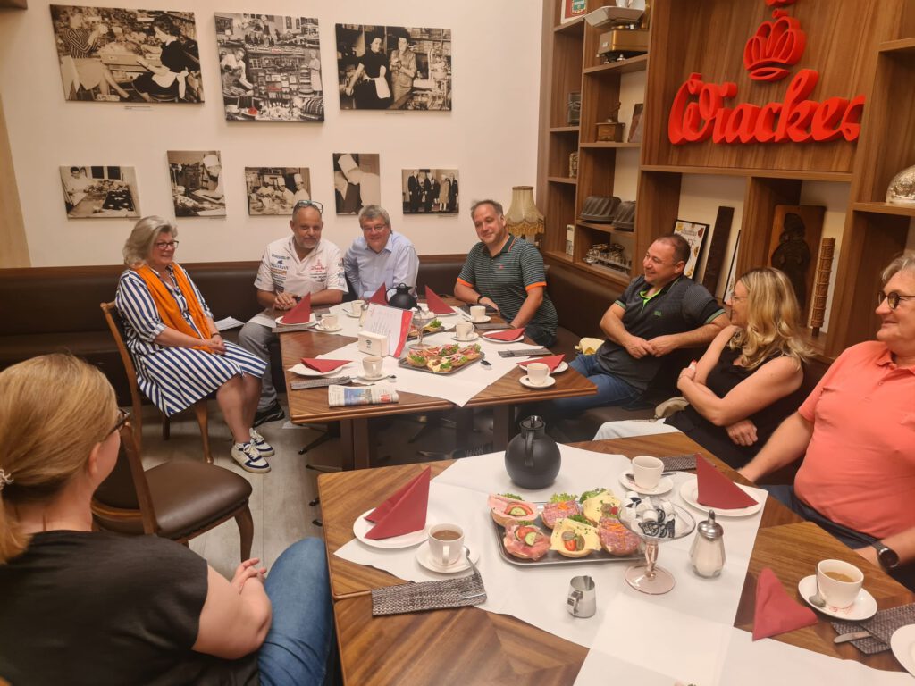 Reinhard Houben im Cafehausgespräch